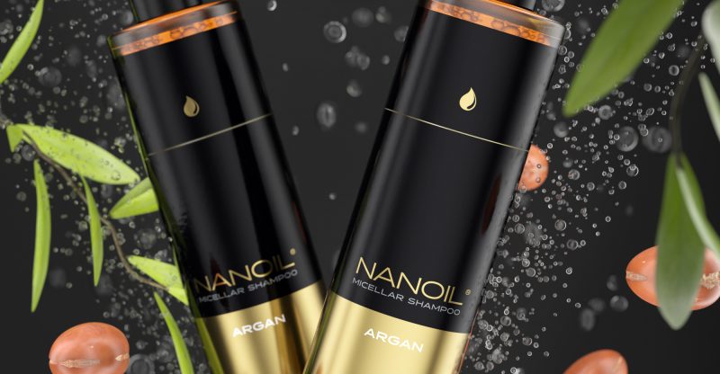 el mejor champú micelar con aceite de argán Nanoil
